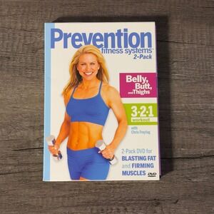 Prevention: Belly,Butt &‎ Thighs/3,2,1 Workout 2 Pack DVD 2006